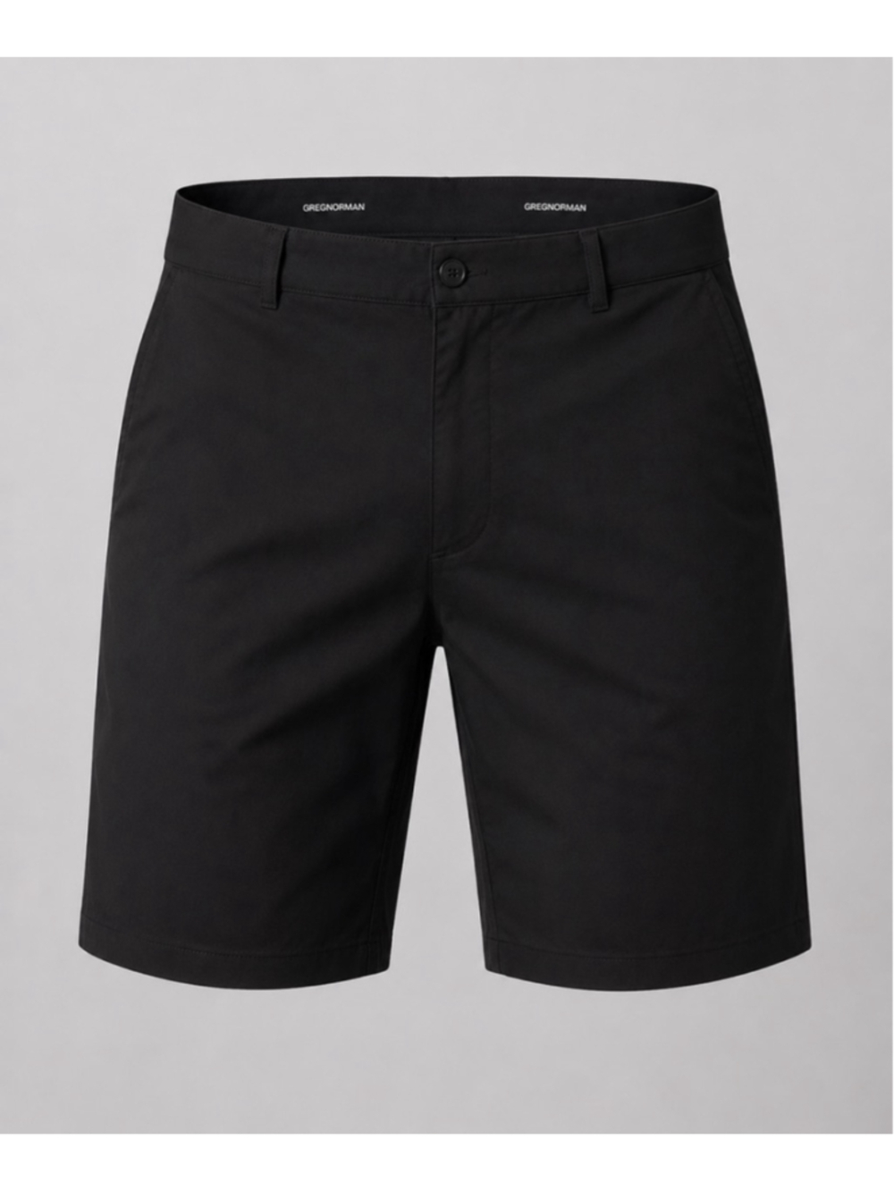 Men's GREG NORMAN Flat Front Shorts Waist 42 Black